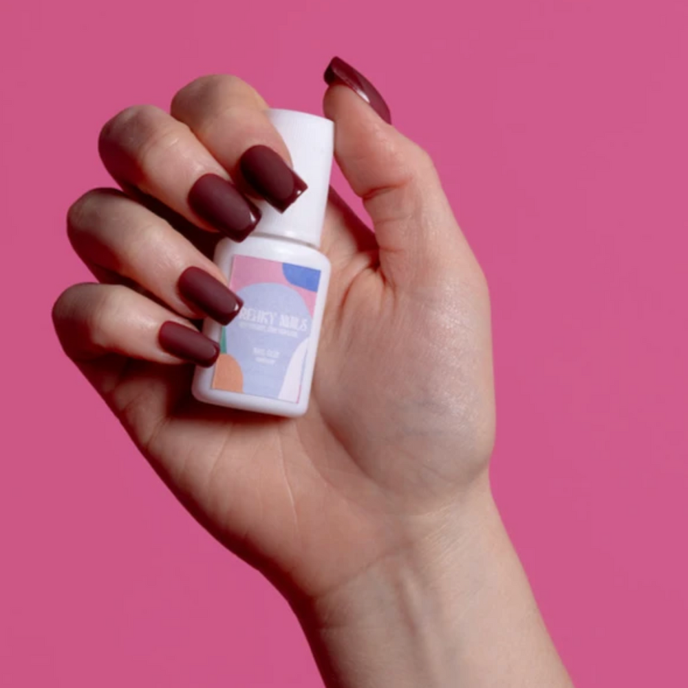 🎁 Brush-On Nagellijm – Sneldrogende Nagellijm voor Press On Nagels (100% off)