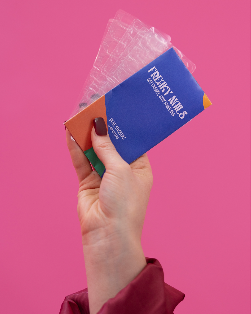 Freaky Nails Lijmstickers