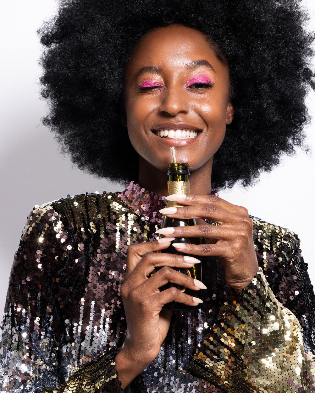 Glitter Jurk met Nagels - Freaky Nails