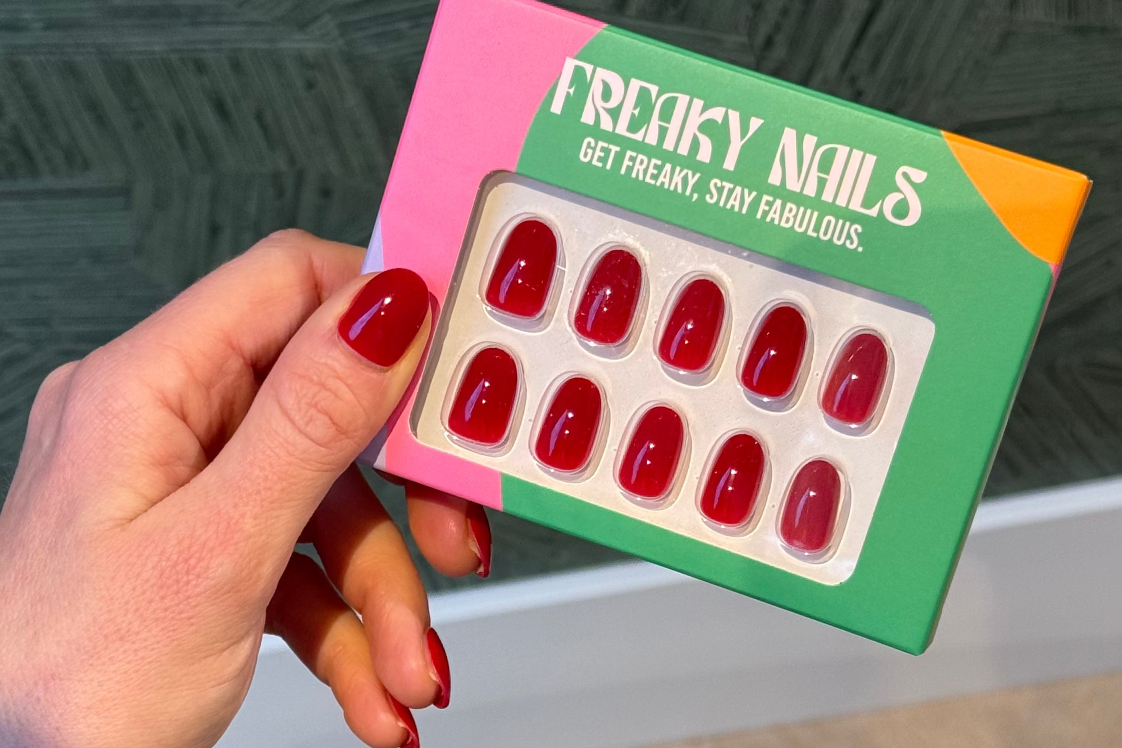 Freaky Nails - Rode Press On nagels